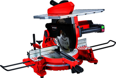 Troncatrice elettrica Einhell con tavolo superiore tc-ms 3017 t - 1600 w - ø305 mm - larghezza massima di taglio: 170 mm - testa della sega orientabile: 45° - incl. Lama per sega da 40 denti