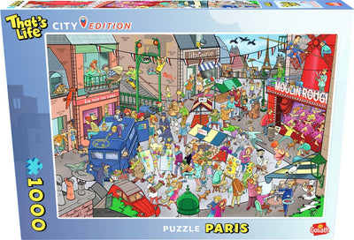 Goliath golitath that's life city edition: paris jigsaw puzzle - 1000 pcs.