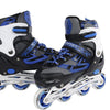 Street rider skeelers blauw zwart, maat 37-40