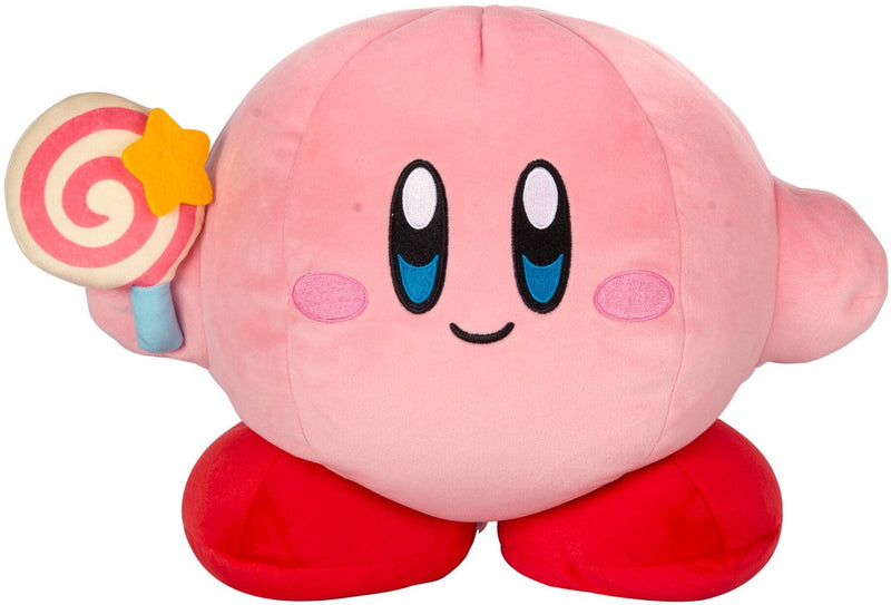 Tomy kirby mocchi-mocchi mega peluche figura kirby con bacchetta magica invincibile bacchetta magica 33 cm peluche