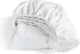 Cinderella - premium molton hoeslaken - tot 35 cm matrashoogte - 90x210 cm - wit