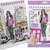 Libro adesivo di design di moda Grafix + stencil
