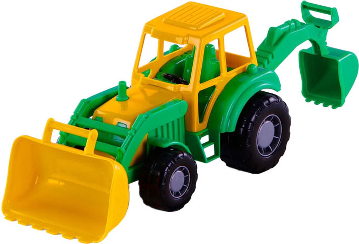 Cavallino Toys Cavallino Junior Excavator Tractor Green