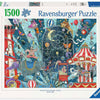 Ravensburger legpuzzel circus 1000 stukjes puzzel volwassenen kinderen.