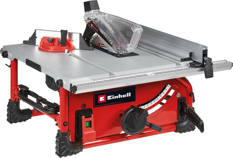 Sierra eléctrica de mesa Einhell te-ts 254 t - 2000 w - ø254 mm - hoja de sierra inclinable 45° hacia 1 lado - incl. hoja de sierra de 48 dientes