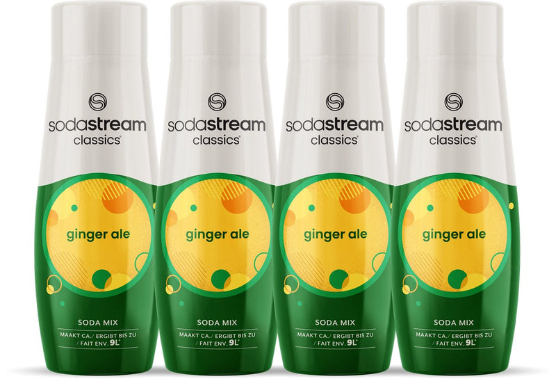 Sodastream giner ale siroop - 4 pack