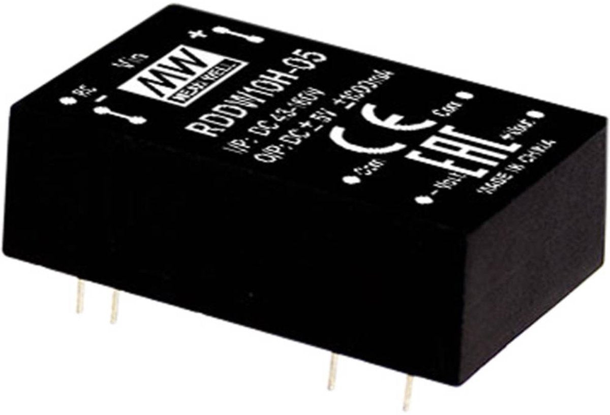 MW Mean Well RSDW10H-15 DC DC Converter 666 MA 10 W Número de salidas: 1 x contenido 1 pieza(s)
