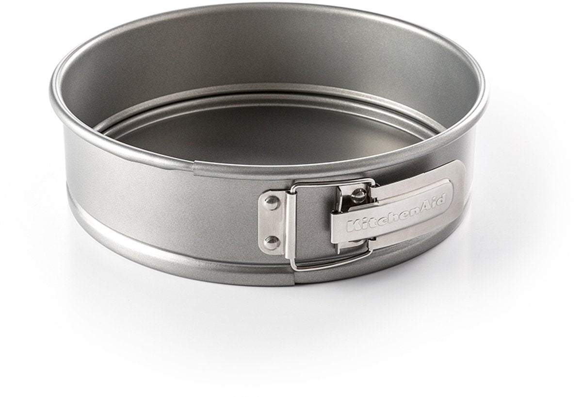 Kitchenaid springvorm 24cm - pfas-vrije antikleeflaag - gealuminiseerd staal - ovenbestendig tot 230°c - rond