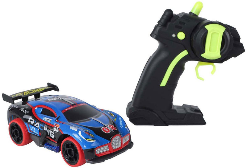 RC Roadstar RC Rally Rally Auto con leggero 2,4 GHz blu, 13 cm