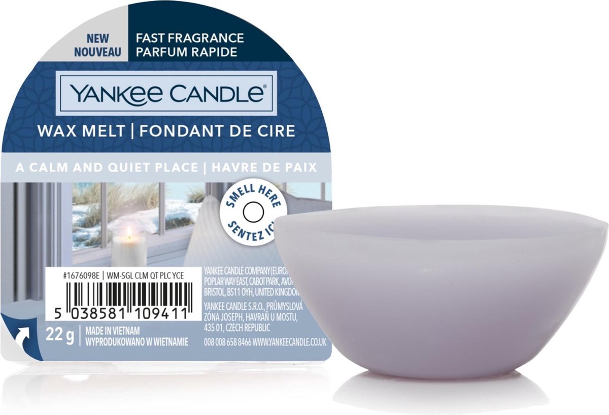Vela Yankee un lugar tranquilo y silencioso - cera para derretir