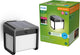 Philips led philips ezra wandlamp - ultraefficient led - solar buitenlamp - helder warm licht; 3000k - zwart - bewegingssensor - zonne-energie - schemersensor