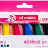 Talens Art Creation Pintura acrílica Set primario, 6x12ml