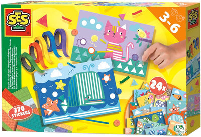 Ses I learn to paste and recognize shapes