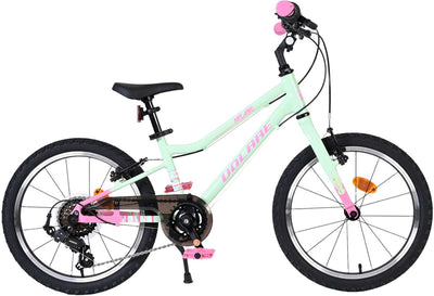 Volare Milano children's bicycle - girls - 18 inch - mint green - nexus 3