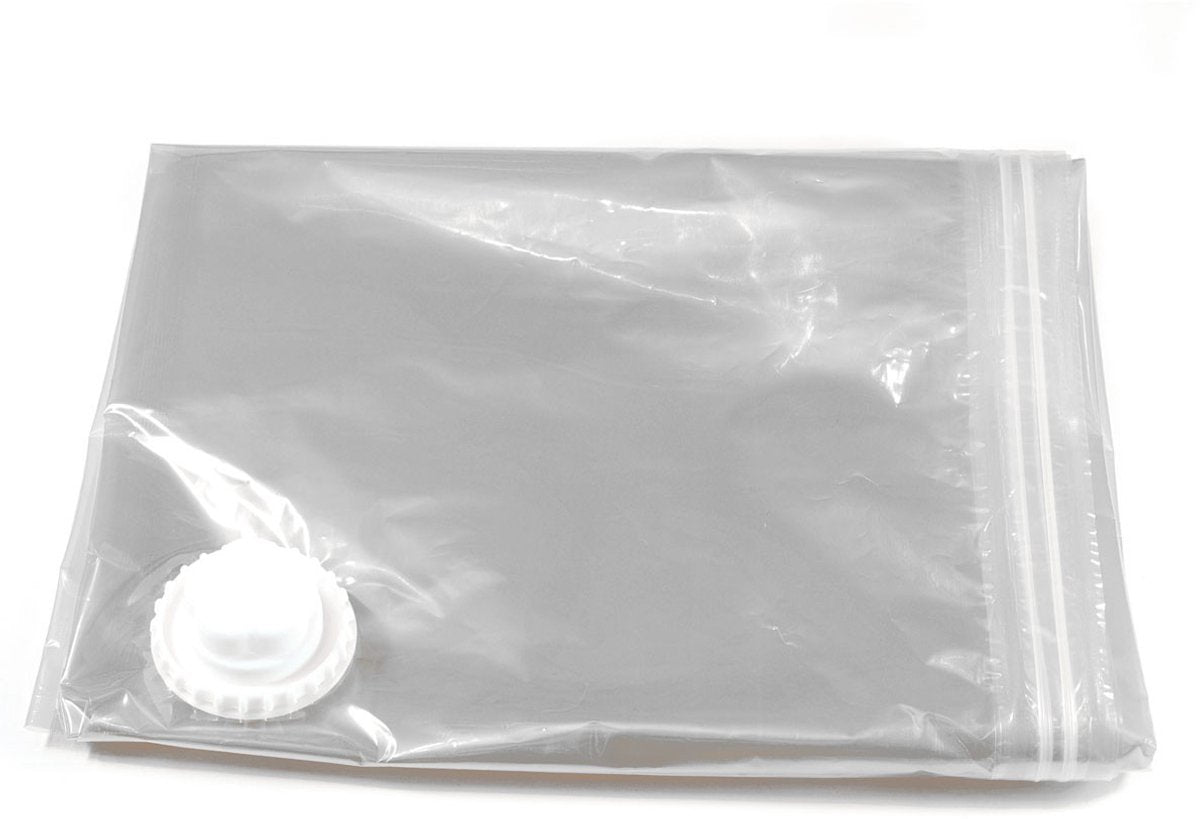 Wenko bolsa de almacenamiento de ropa al vacío cubo l 70x135cm plástico transparente - bolsa de ropa al vacío