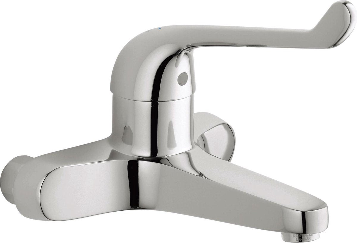Grohe euro veiligheids-wandmengkraan - inbouw wastafelkraan - 15 cm hartafstand - zonder koppelingen