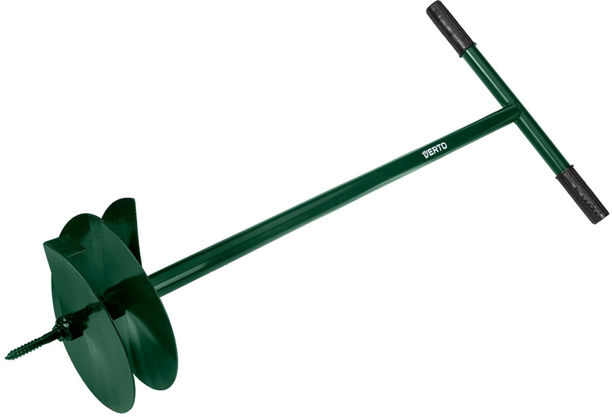 Verto serie - grondboor - 250 mm - metaal - kunststof handgreep