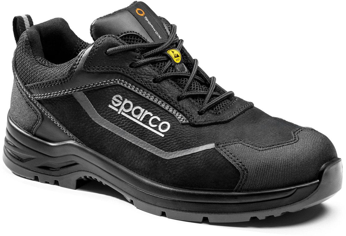 Sparco werkschoenen s3s - indy gregor - zwart — black — 44