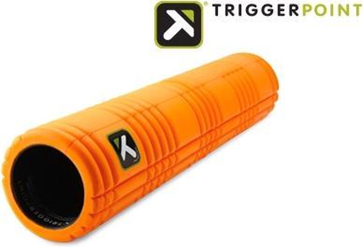 Triggerpoint - rodillo de espuma the grid 2.0 - naranja - rodillo de masaje - yoga - pilates - fitness