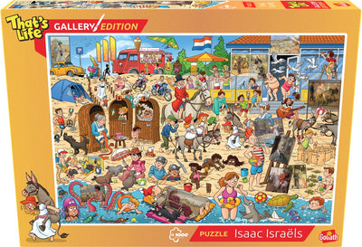 Goliath that's life gallery edition: isaac israels - 1000 pezzi del puzzle - puzzle (68x48 cm)