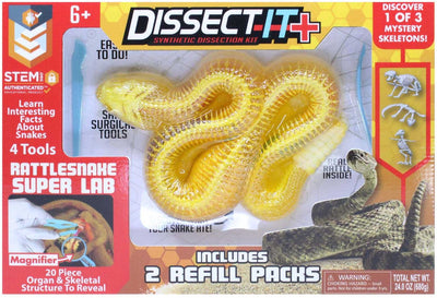 Dissect-it disecciona una mega caja de regalo de serpiente de cascabel