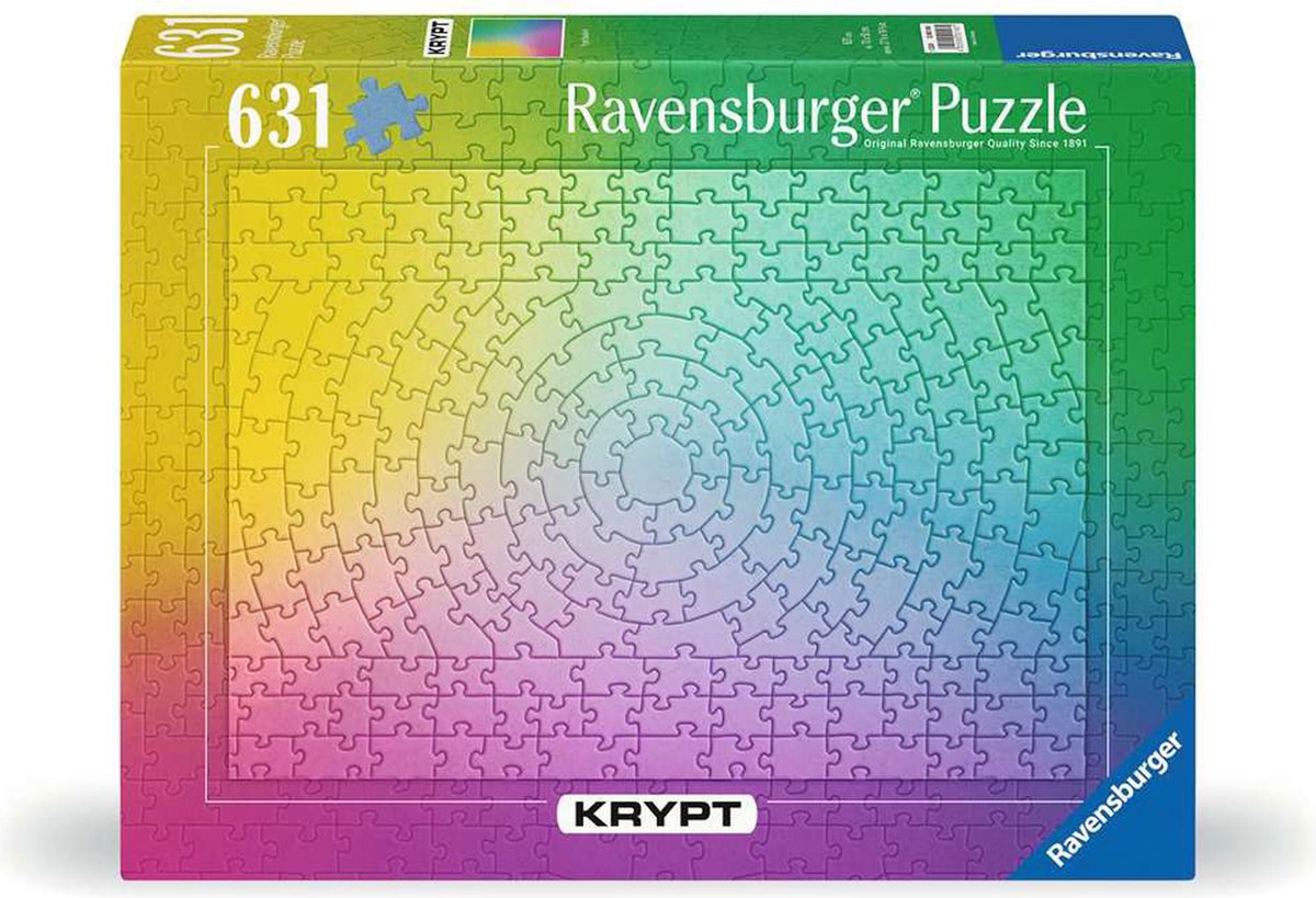Ravensburger jigsaw puzzle kryp Gradient, 631st.