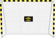 Portería de fútbol Umbro - portería de fútbol 300 x 200 x 90 cm - portería de fútbol grande - juguetes de exterior para niños y adultos - montaje rápido - portería de entrenamiento de fútbol - metal - negro amarillo