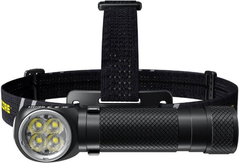 Lampada frontale Nitecore HC35 e torcia in uno - 2700 lumen - nera