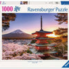 Ravensburger legpuzzel kersenbloesem bij fuji berg, 1000st.