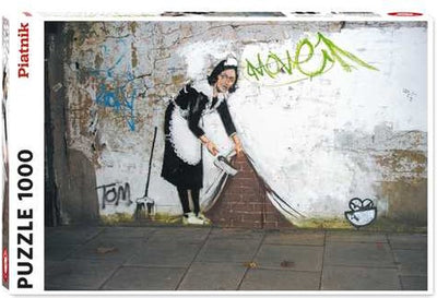 Piatnik maid - banksy (1000)
