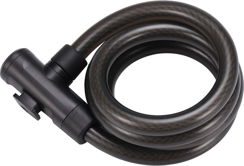 Cable de seguridad para llaves de ciclismo bbb - candado para bicicleta con 3 llaves - largo: 120 cm - grosor: 15 mm - candado de cable para bicicleta de ciudad, bicicleta de carreras, bicicleta de montaña - bbl-112