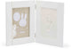 Dooky x nijntje double frame small - 2d baby hand- voetafdruk lijst – persoonlijk kraamcadeau