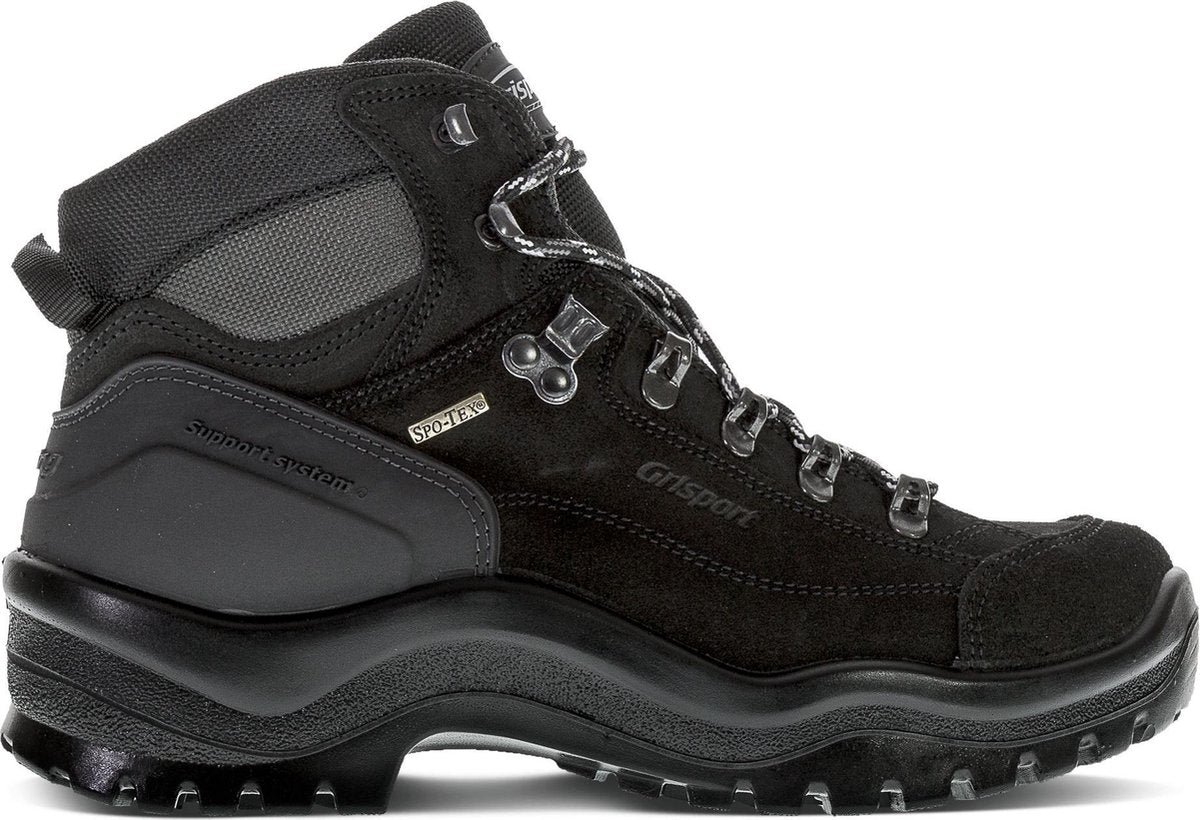 Scarponi da trekking unisex Grisport Bergen Mid - neri