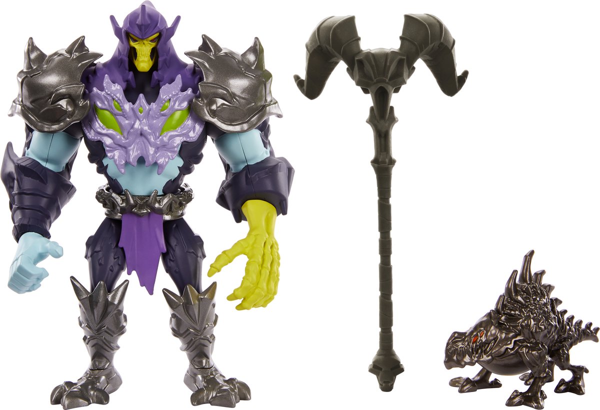 Mattel padroneggia l'universo di He-Man e il selvaggio action figure scheletro Eternia