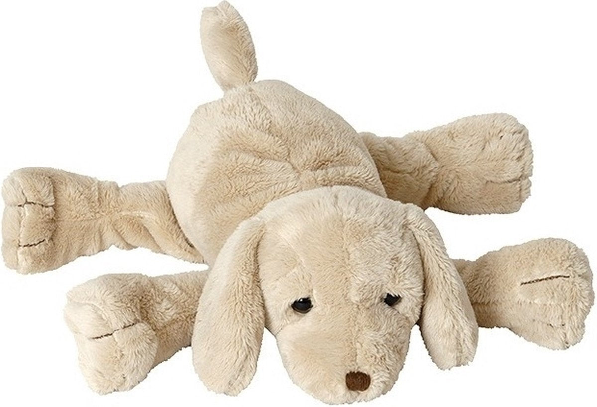Happy horse hond herald knuffel 25cm - beige - baby knuffel