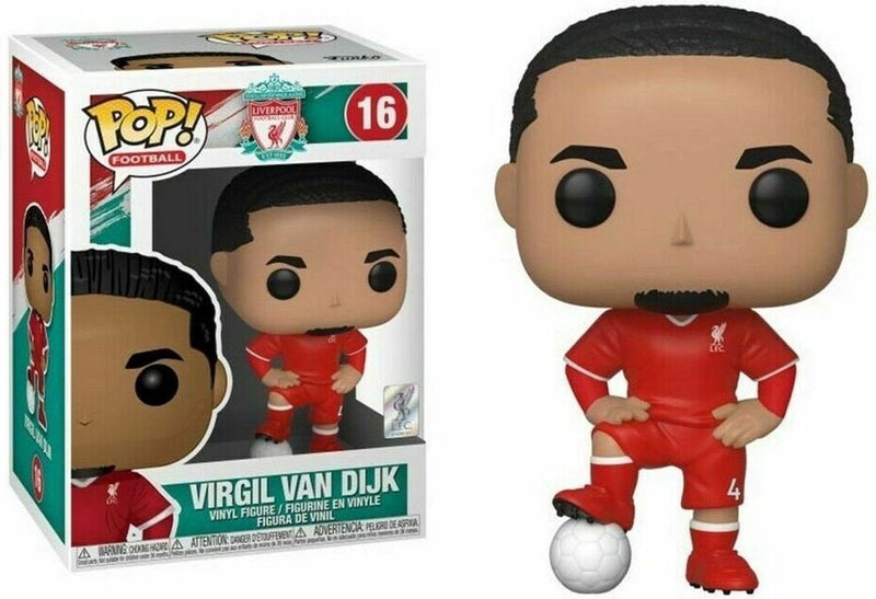 Funko pop football: Liverpool - Virgilio Van Dijk Pop #16