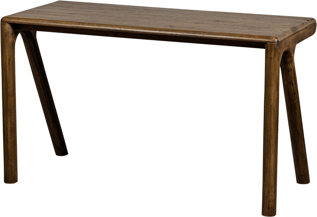 Escritorio de madera - mango - nogal - 78x130x60