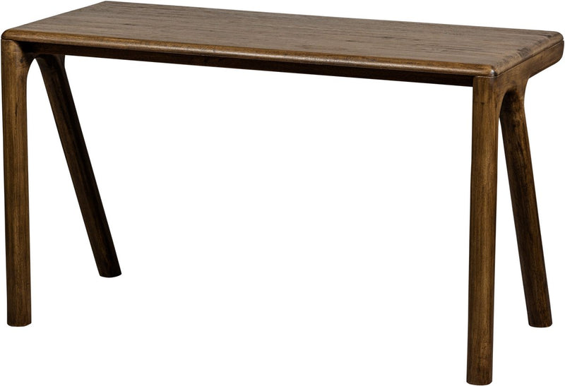 Escritorio de madera - mango - nogal - 78x130x60