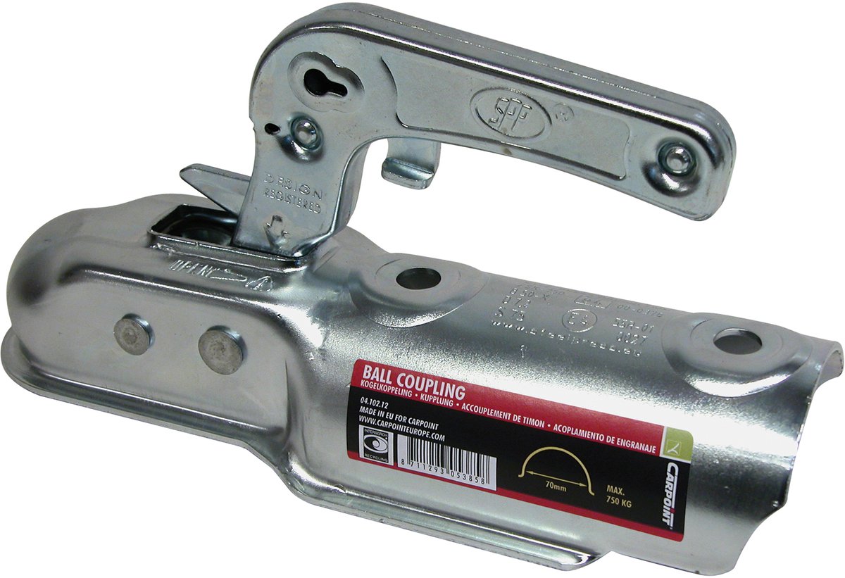 Carpoint koppeling ww 8 c (rnd 70mm) max 750kg
