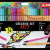 Stabilito set stabilo set arty fust -tip penne 68 88 36 pezzi