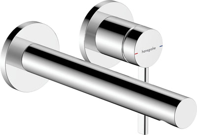 Miscelatore lavabo monocomando da incasso Hansgrohe Zesis S con sporgenza 19,4 cm cromo