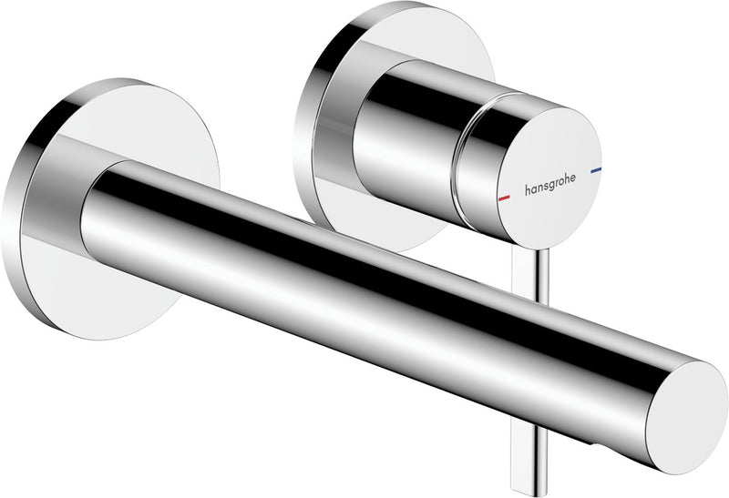 Miscelatore lavabo monocomando da incasso Hansgrohe Zesis S con sporgenza 19,4 cm cromo