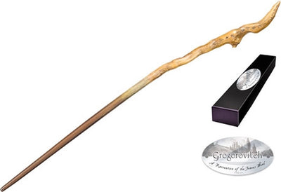 Harry potter noble collection - réplica de varita gregorovitch