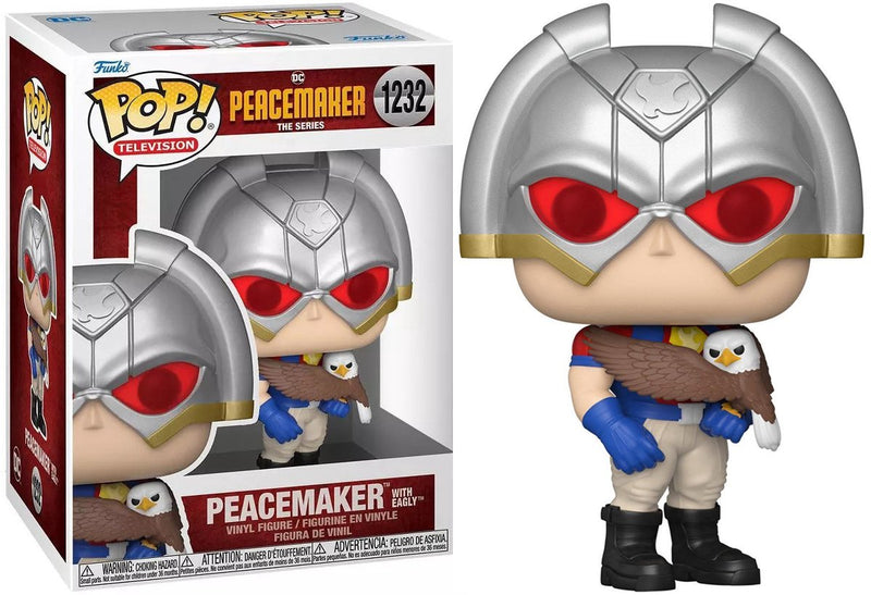 Funko Peacemaker - DC Comics Pop! tv peacemaker con aggraziata figura da collezione da 9 cm - multicolore