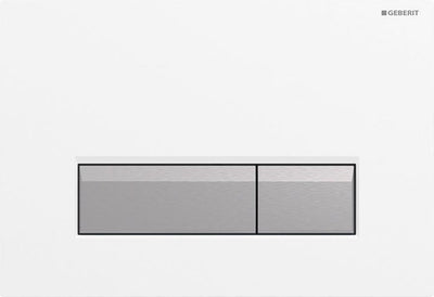 Geberit sigma40 duofresh bedieningspaneel - met geurafzuiging - kunststof - wit
