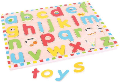 Bigjigs Wooden Puzzle Alphabet, 26st.