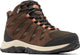 Scarponi da trekking Columbia Redmond III Mid impermeabili da donna - cordovan, corallo scuro