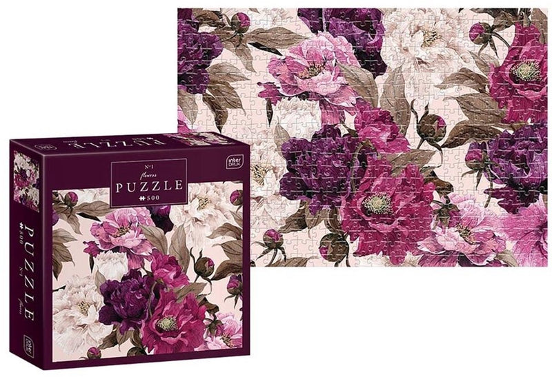 Puzzle Trefl 500 fiori 1 - puzzle 500 fiori 1