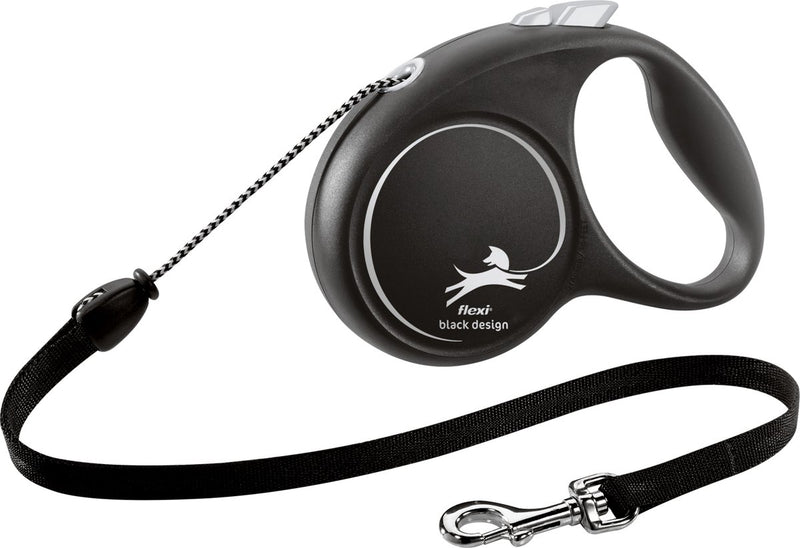 Flexi Rollijn Black Design Cable Negro