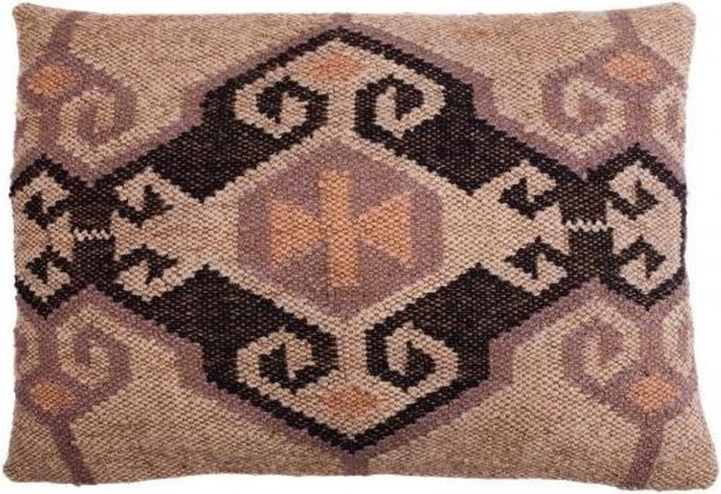 Lex max cojín para perros kilim corona 100 x 70 cm marrón